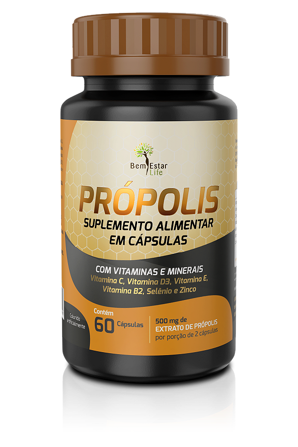 PROPOLIS COM VITAMINAS E MINERAIS