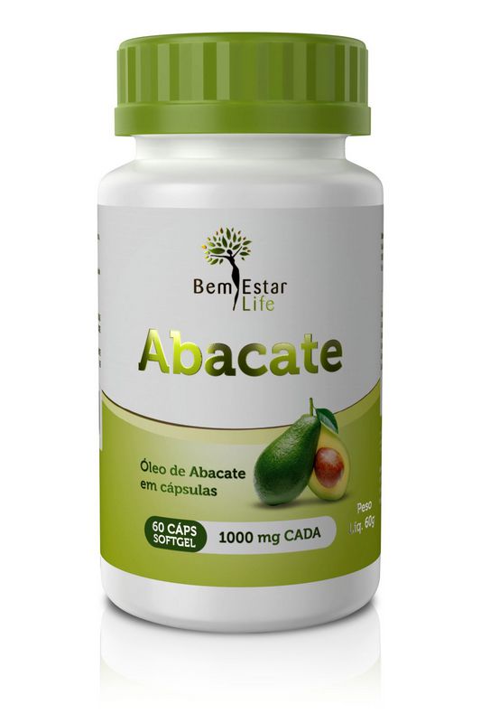 Abacate 1000mg - 60 Cápsulas