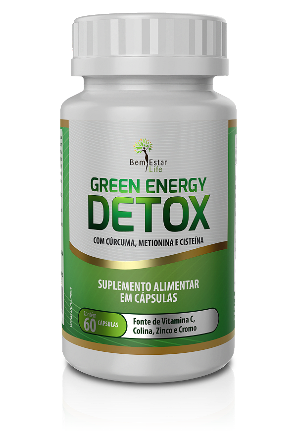 GREEN ENERGY - DETOX 60 CAPSULAS