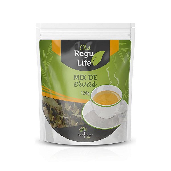 CHÁ REGU LIFE - PACOTE 120 G
