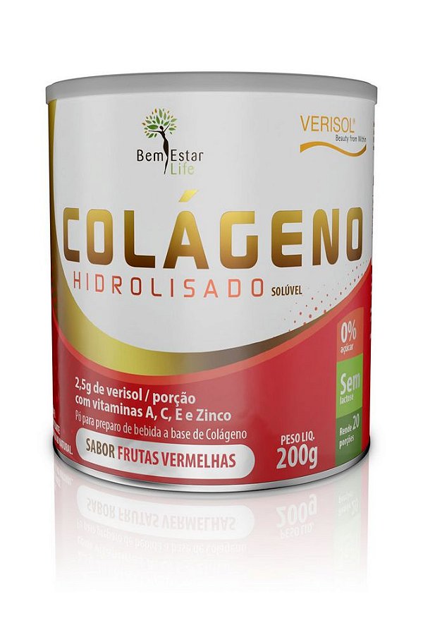 Colágeno Verisol Frutas Vermelhas - 200g