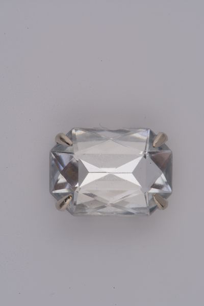 Chaton Garra 13X18 100Un Crystal/Silver