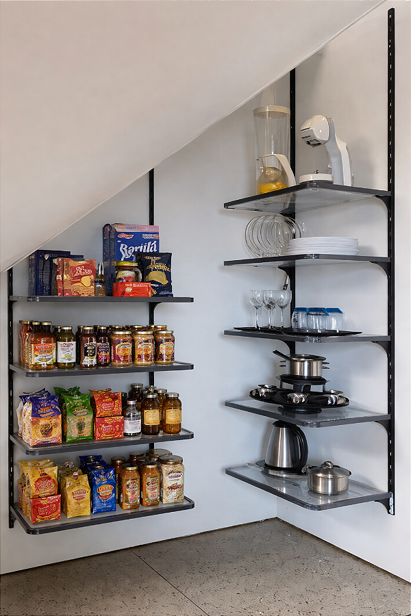 Despensa embaixo da escada