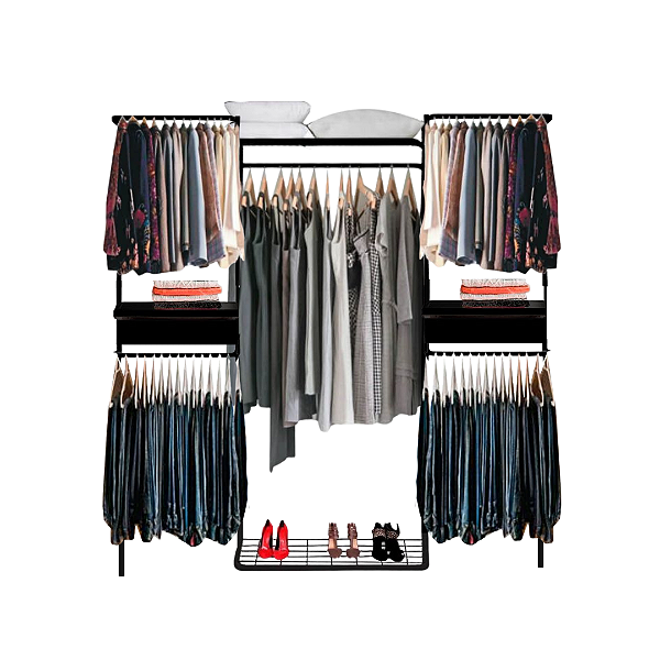 Closet Aramado - Linear CLR373 Gav - 2,20m