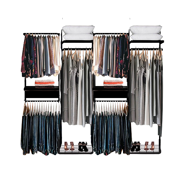 Closet Aramado - Linear CLR373 Gav - 2,50m