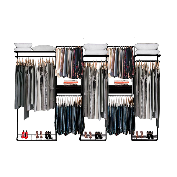 Closet Aramado - Linear CLR373 Gav - 3,40m