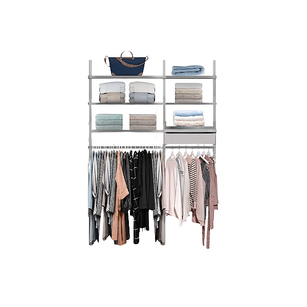 Arara de Parede Plus com Gaveta - 1,60m