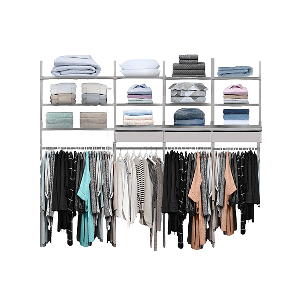 Arara de Parede Plus com Gaveta - 2,80m