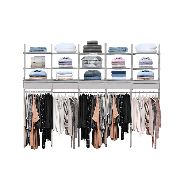 Arara de Parede Plus com Gaveta - 3,10m