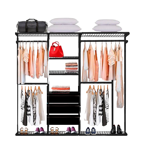 Closet Aramado - Linear CLR 250 com Gaveta - 2,20m