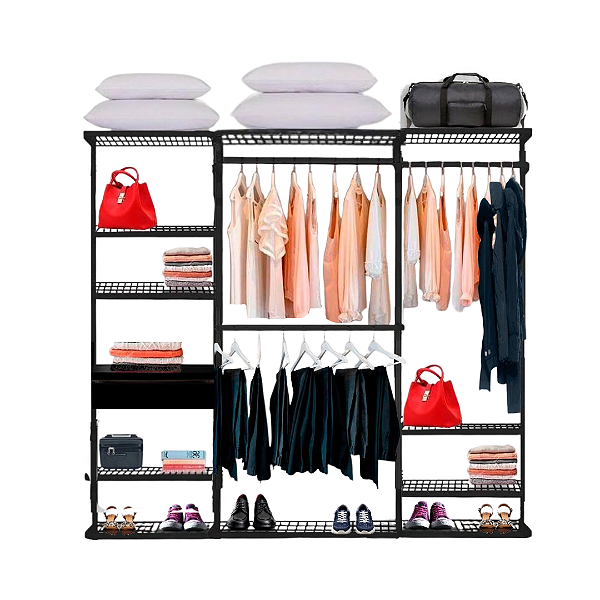 Closet Aramado - Linear CLR 252 com Gaveta - 2,20m