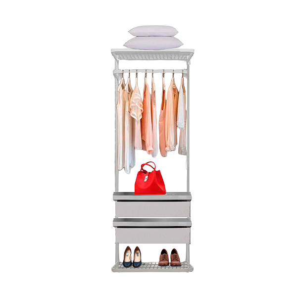 Closet Aramado - Linear CLR 282 com Gaveta - 0,70m