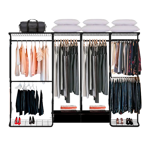 Closet Aramado - Linear CLR 371 com Gaveta - 2,80m