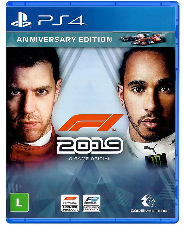 F1 2019 Anniversary Edition PS4 (Lacrado)
