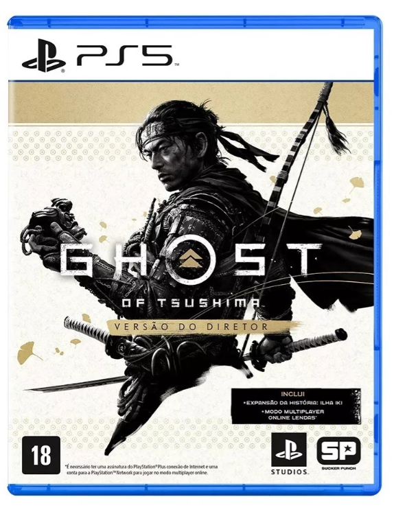 Ghost of Tsushima Versão do Diretor - (Lacrado) - PS5