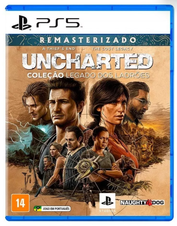 UNCHARTED COLECAO LEGADO DOS LADRÕES (USADO) PS5