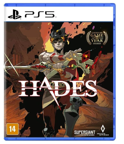 Hades PS5 Midia Fisica - PS5 (Lacrado)