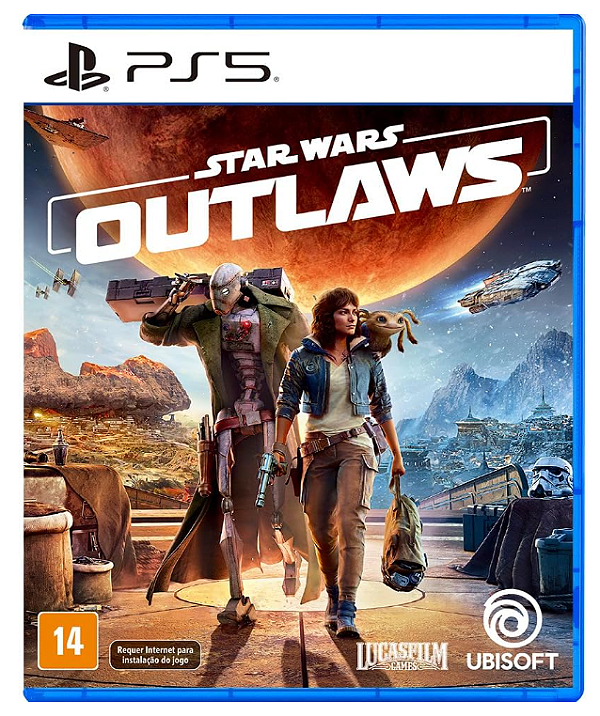 Star Wars Outlaws - Edição SteelBook - Ps5 (Lacrado)