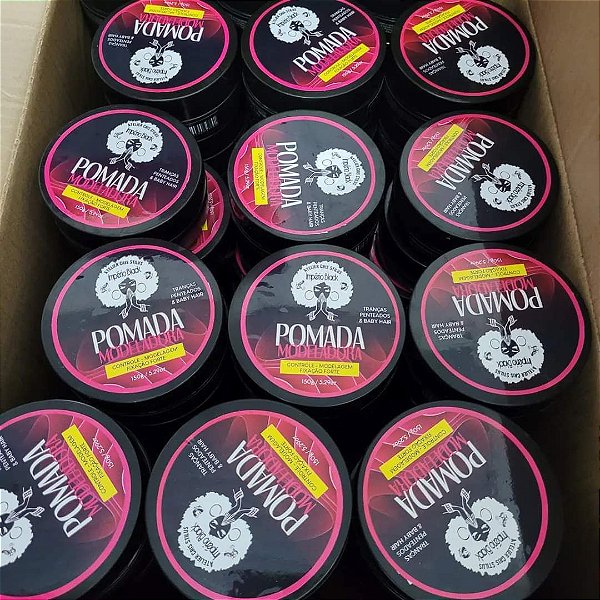 6 unidades de pomada modeladora para tranças e baby hair