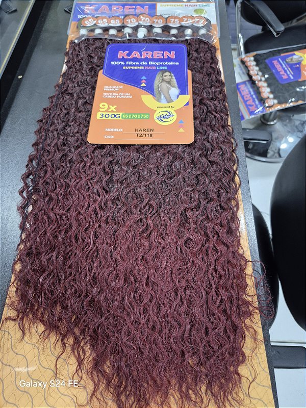 Cabelo bioproteina ser mulher katen T2/118 300g