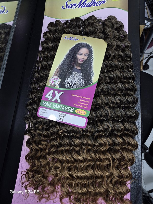 Cabelo cacheado ser mulher Ritmo cor T1b/30