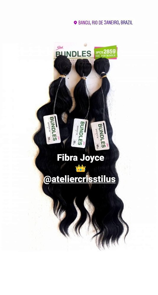 Cabelo orgânico Joyce cor 1B