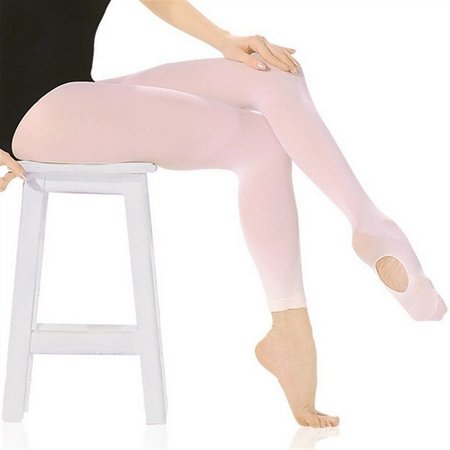 Meia Calça Conversível Fio 80 Rosa