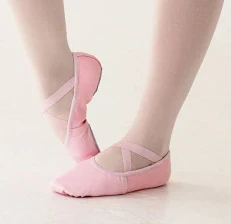 Sapatilha Glove Meia-Ponta Lona - Marca Dancin - Cor Rosa