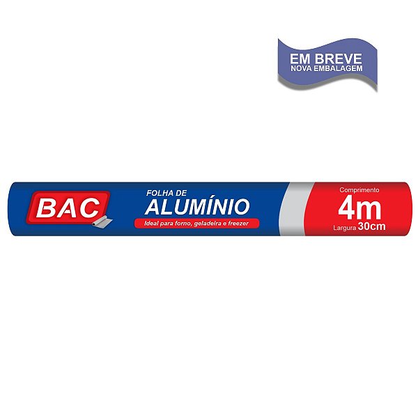 Rolos de Papel Alumínio 30cm X 4 metros