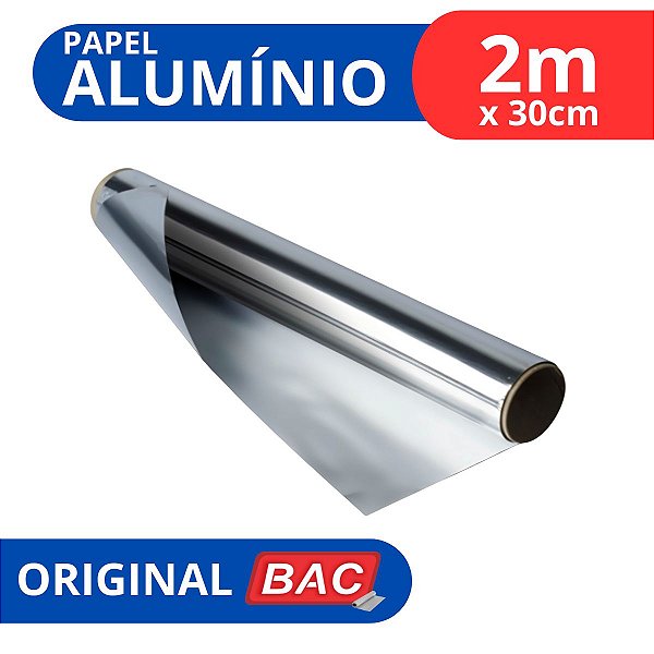 Rolo de Papel Alumínio 30cm X 2 metros