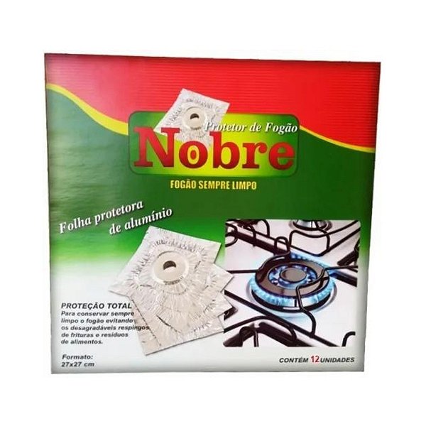Envelope Protetor Forra Fogão  de Fogão 27cm X 27cm c/ 12