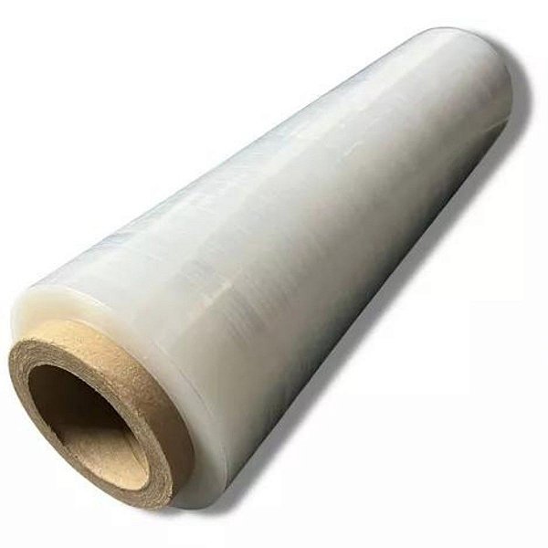 Bobina Filme Stretch Manual 500mm X 25µ 4,5kg