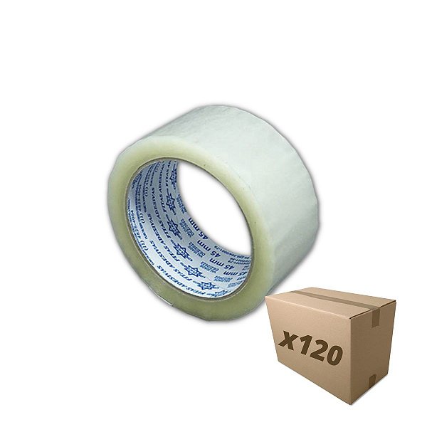 Caixa 120 Fita Adesiva 45mm X 20m