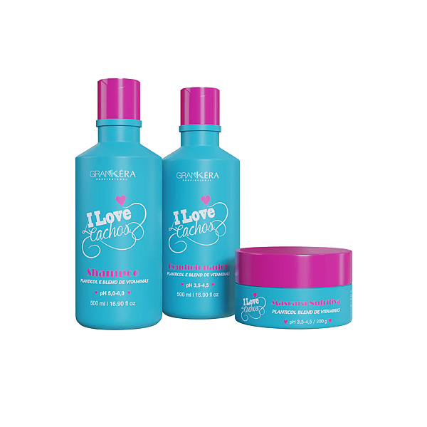 Kit I Love Cachos Home Care Grankera