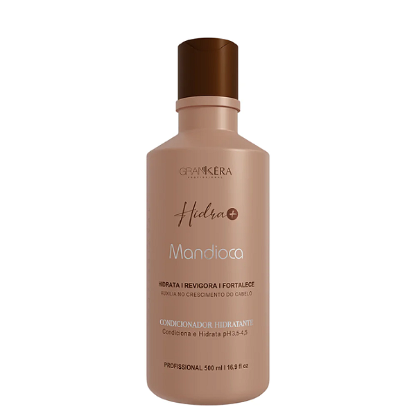 Condicionador Hidratante HidraMais Mandioca 500ml Grankéra