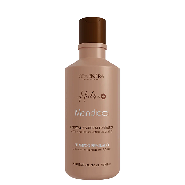 Shampoo Hidratante HidraMais Mandioca 500ml Grankéra