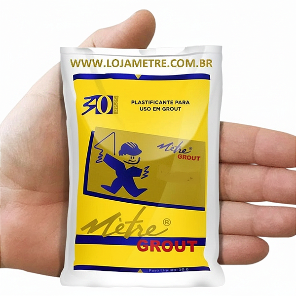 Aditivo Concreto Metre Mix Grout 80 Unidades