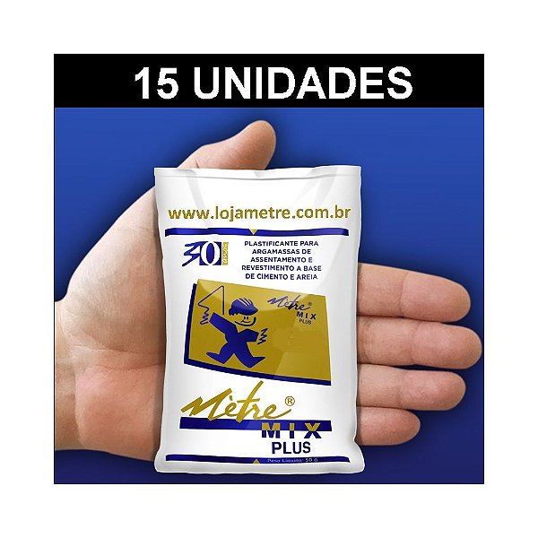 15 Unidades Metre Mix Plus