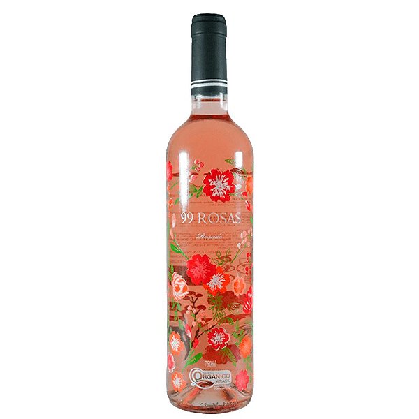 Vinho Rosé Orgânico 99 Rosas 750ml