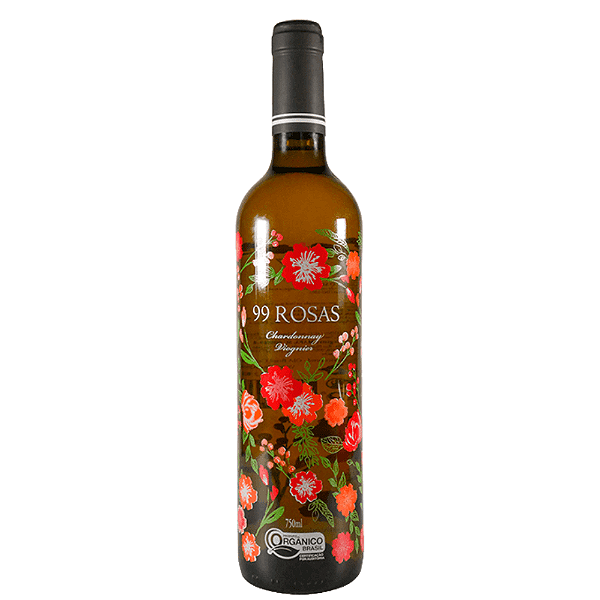 Vinho Branco Orgânico 99 Rosas 750ml