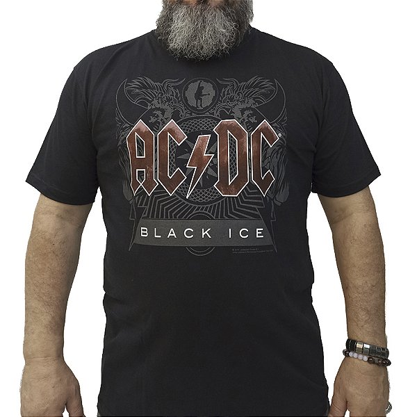 Camiseta AC/DC Black Ice