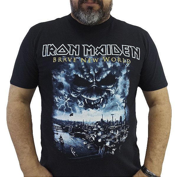 Camiseta Iron Maiden Brave New World