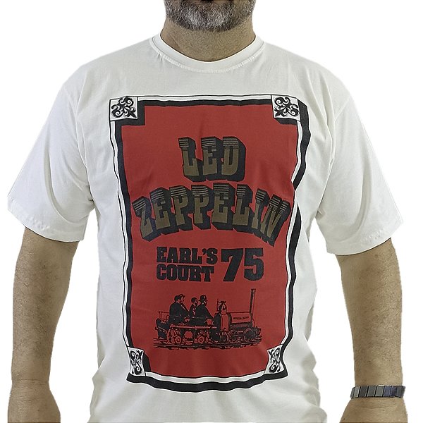 Camiseta Led Zeppelin Earl's Court 75