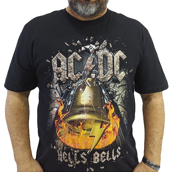 Camiseta Plus Size AC/DC Hells Bells