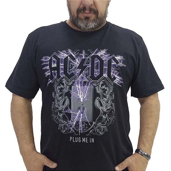 Camiseta AC/DC Plug Me In