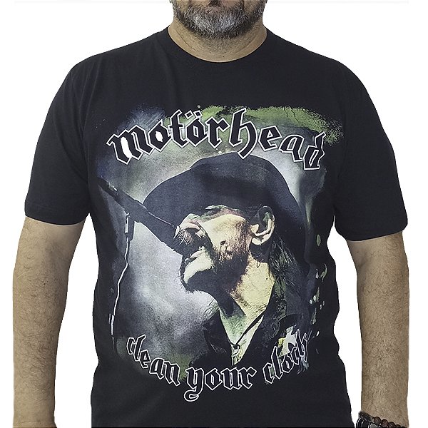 Camiseta Plus Size Motorhead Lemmy