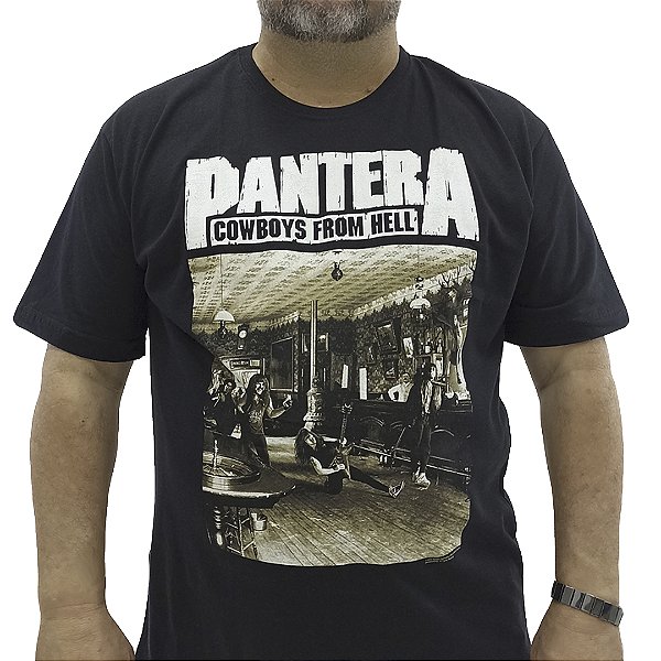 Camiseta Plus Size Pantera Cowboys From Hell