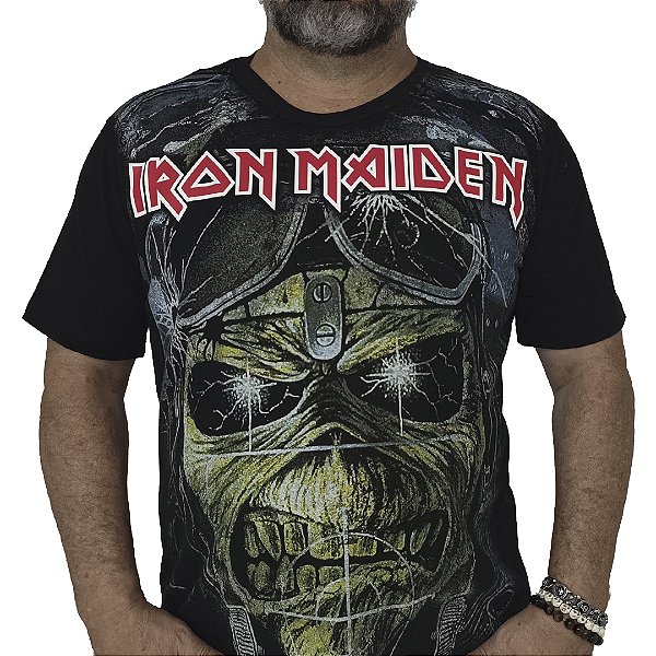 Camiseta Premium Iron Maiden Aces High