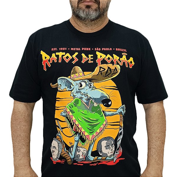 Camiseta Ratos de Porão México