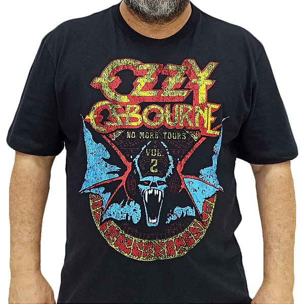 Camiseta Ozzy Ozbourne No More Tour